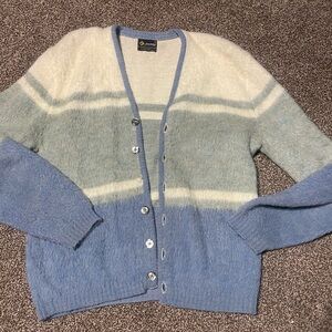 VTG 60’s Jockey tag mohair cardigan sweater